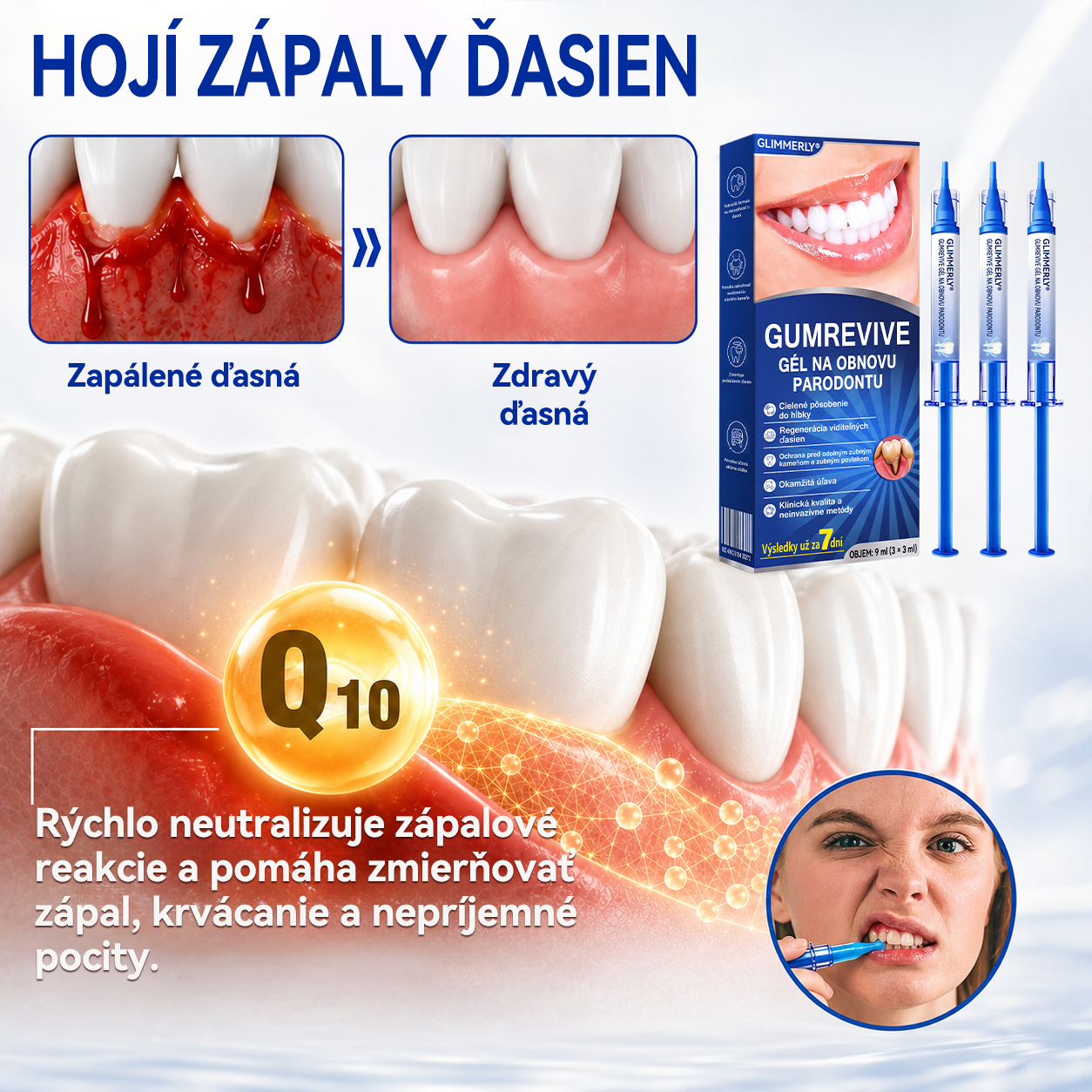 🇪🇺🏅🦷🛡️Evolvion® GumRevive Gél na periodontálnu opravu