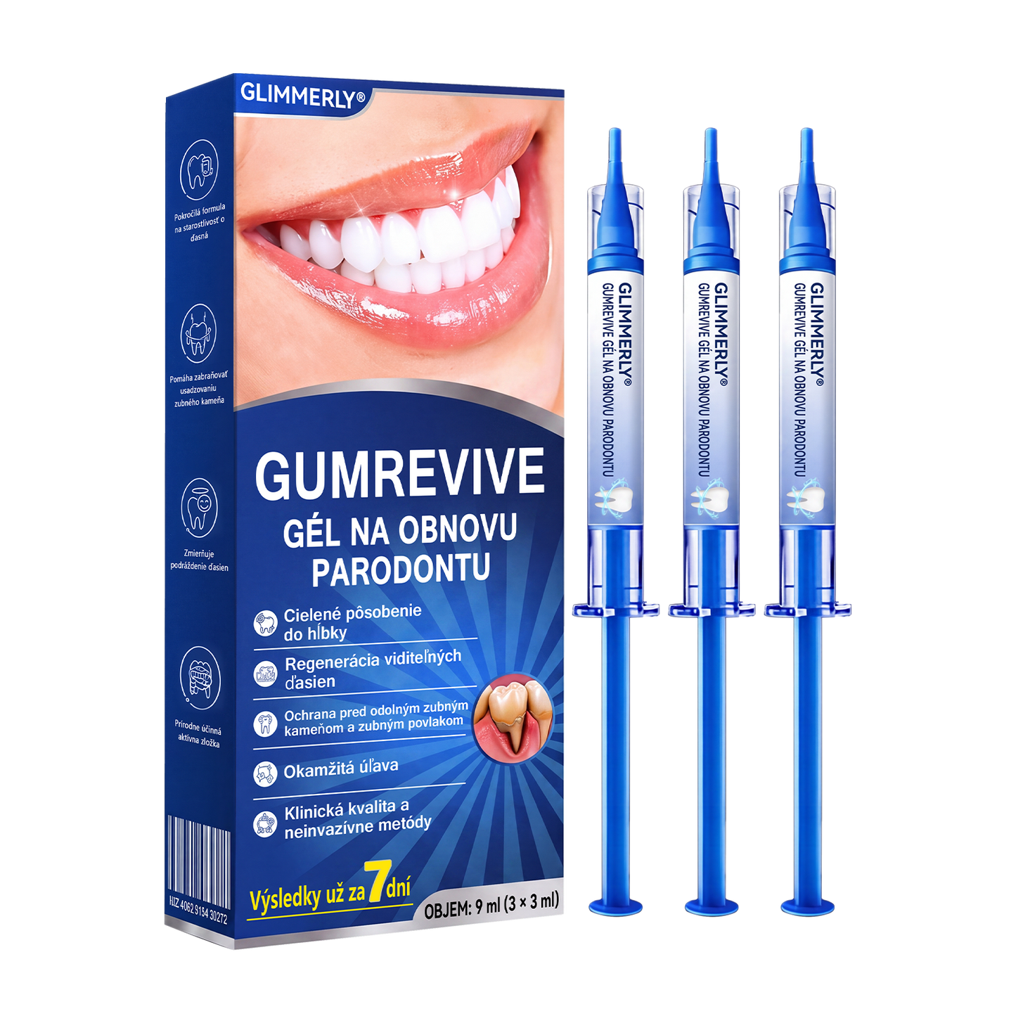 🇪🇺🏅🦷🛡️Evolvion® GumRevive Gél na periodontálnu opravu