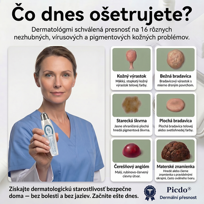 𝐎𝐟𝐢𝐜𝐢𝐚𝐥𝐧𝐲 𝐨𝐛𝐜𝐡𝐨𝐝 𝐦𝐚𝐫𝐤𝐲 | ✅️👩‍⚕️𝐏i𝐜𝐝o® 7dni Prípravok na odstránenie kožných výrastkov a pigmentových škvŕn (bezbolestný roll-on aplikátor bez jaziev) 🙏