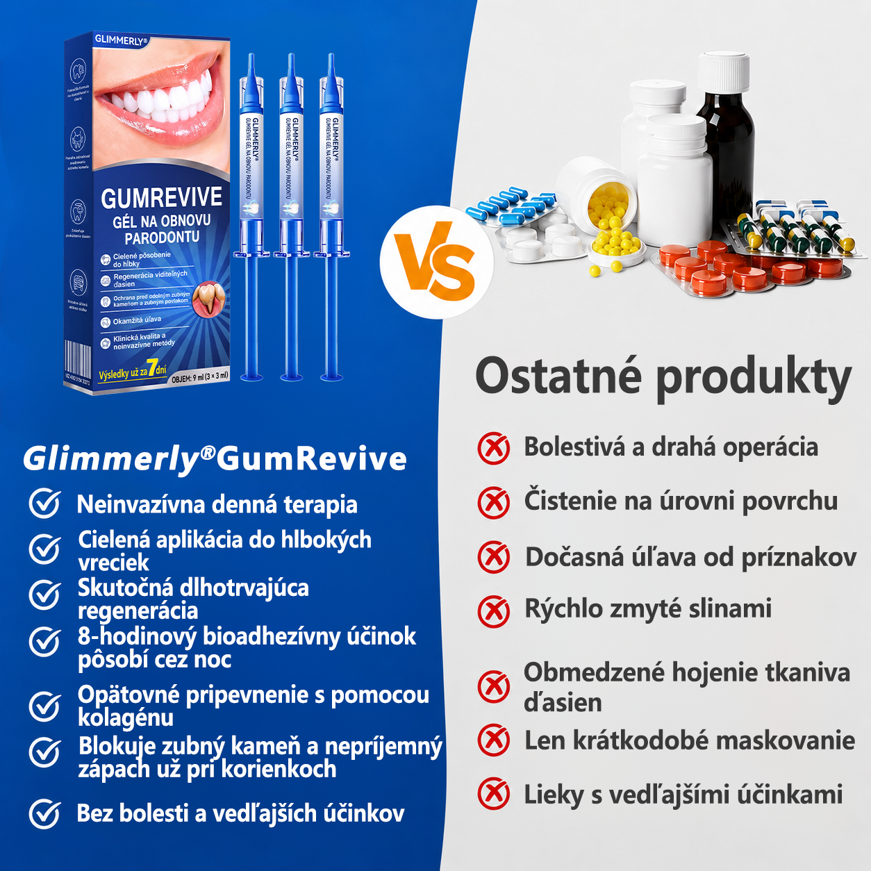 🇪🇺🏅🦷🛡️Evolvion® GumRevive Gél na periodontálnu opravu